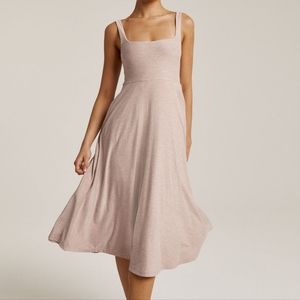Beyond Yoga Featherweight At The Ready Square Neck Dress, S, NWOT